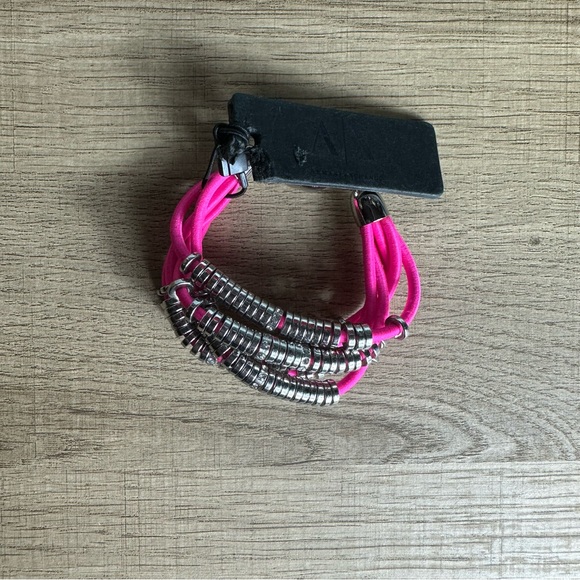 A/X Armani Exchange Pink Multistrand Beacelet NWT!! - Picture 6 of 10